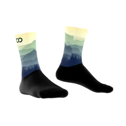 MOUNTAINS cycling socks